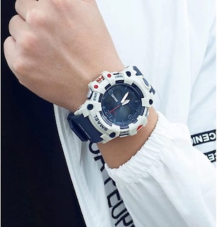 Foto 2 | Foto 2 | Venta Internacional - Reloj Smael Para Hombre, Deportivo Militar, Doble Zona Horaria, 50 M, Impermeable