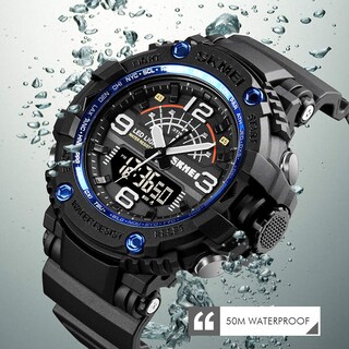 Foto 3 | Foto 3 | Venta Internacional - Reloj Gosasa Analógico Digital Led 50 M Resistente Al Agua Para Hombre