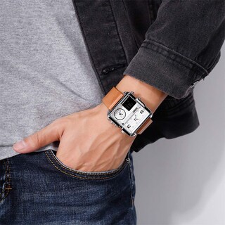 Foto 4 | Foto 4 | Venta Internacional - Reloj Skmei, Correa Digital De Cuero Militar Impermeable Para Hombre