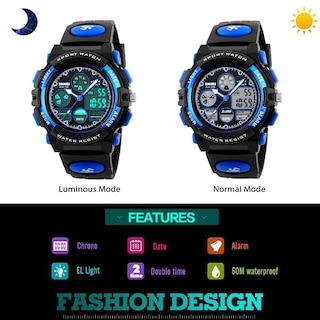 Foto 2 | Foto 2 | Venta Internacional - Reloj Digital Led Tonshen Para Deportes Al Aire Libre, Analógico, Cuarzo, Hombre, Mujer