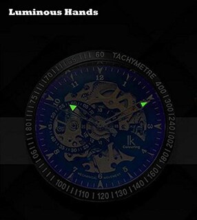 Foto 4 | Foto 4 | Venta Internacional - Reloj Mastop Para Hombre Con Esfera Luminosa En Forma De Esqueleto, Con Cuerda Automática, 3 Atm