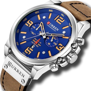 Foto 2 | Foto 2 | Venta Internacional - Reloj Reginald Con Correa Clásica Casual De Piel Negra Para Hombre