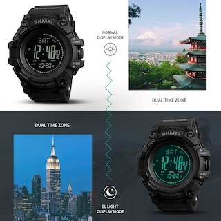 Foto 7 | Foto 7 | Venta Internacional - Reloj Digital Bozlun Para Hombre, Deportivo Militar, 50 M, Resistente Al Agua