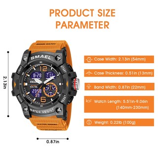 Foto 7 | Foto 7 | Venta Internacional - Reloj Deportivo Digital L Lavaredo Lavaredo Para Hombre, A Prueba De Golpes