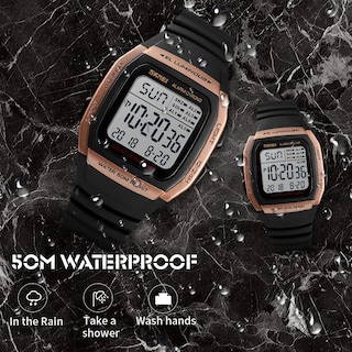 Foto 5 | Foto 5 | Venta Internacional - Reloj De Pulsera Skmei Digital Sports 30 M Resistente Al Agua Para Hombre