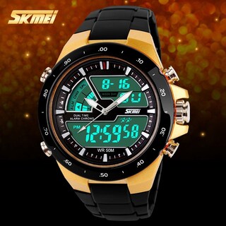 Foto 2 | Foto 2 | Venta Internacional - Reloj De Pulsera Next Wth0750 Quartz Led Digital Dorado Para Hombre