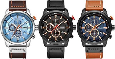 Foto 8 | Foto 8 | Venta Internacional - Reloj Loreo Casual Chronograph De Cuarzo Impermeable Para Hombre