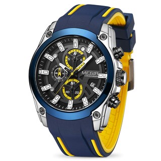 Foto 1 | Foto 1 | Venta Internacional - Reloj Megir Sport Chronograph Quartz Para Hombre Con Luminous