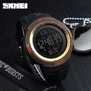 Foto 4 | Foto 4 | Venta Internacional - Reloj Deportivo Digital Led Electrónico Skmei Para Hombre En Dorado