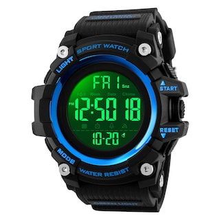 Foto 1 | Foto 1 | Venta Internacional - Reloj Deportivo Impermeable Xfcs Con Calendario Para Hombre, Color Azul