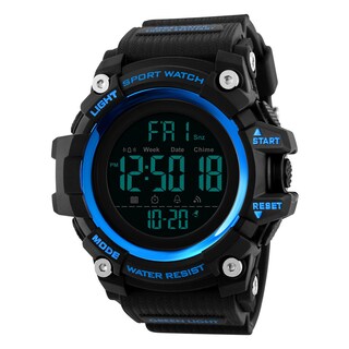 Foto 2 | Foto 2 | Venta Internacional - Reloj Deportivo Impermeable Xfcs Con Calendario Para Hombre, Color Azul