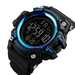 Foto 3 | Foto 3 | Venta Internacional - Reloj Deportivo Impermeable Xfcs Con Calendario Para Hombre, Color Azul