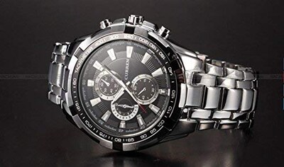 Foto 3 | Foto 3 | Venta Internacional - Ropa Casual Watch Curren de Acero Inoxidable con Esfera Analógica para Hombre