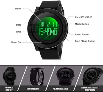 Foto 6 | Foto 6 | Venta Internacional-Reloj Skmei Negro para Hombre