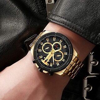 Foto 5 | Foto 5 | Venta Internacional-Reloj Curren Dorado para Hombre