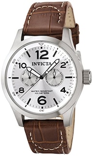 Foto 1 | Foto 1 | Invicta Reloj De Cuero Marrón 0765 I-force Silver Dial Para Hombre - Venta Internacional.