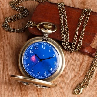 Foto 6 | Foto 6 | Reloj De Bolsillo El Principito De Cuarzo De Metal De 4 Cm Con Cadena - Venta Internacional.