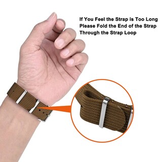 Foto 6 | Foto 6 | Correa De Reloj Annefit De Nailon - Venta Internacional