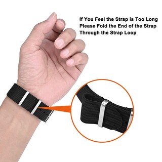Foto 6 | Foto 6 | Correa de Reloj Annefit Negro- Venta Internacional