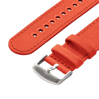 Foto 2 | Foto 2 | Pulseras de Reloj Archer Canvas Quick Release 18 Mm Tangelo Orange - Venta Internacional
