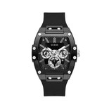 Reloj Guess Trend Funda Multifunción de 43 mm de Silicona Negra Para Hombre - Venta Internacional