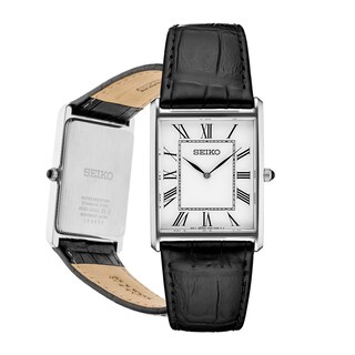 Foto 1 | Foto 1 | Reloj Seiko Essentials con Esfera Blanca y Correa de Piel para Hombre - Venta Internacional