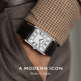 Foto 2 | Foto 2 | Reloj Seiko Essentials con Esfera Blanca y Correa de Piel para Hombre - Venta Internacional