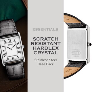 Foto 7 | Foto 7 | Reloj Seiko Essentials con Esfera Blanca y Correa de Piel para Hombre - Venta Internacional