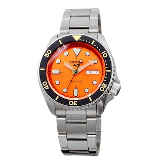 Foto 5 | Foto 5 | Reloj Seiko 5 Sports Srpd59 Automático con Esfera Naranja para Hombre - Venta Internacional