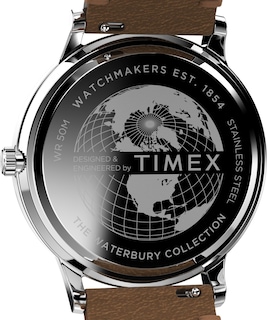 Foto 4 | Foto 4 | Reloj Timex Waterbury Classic Para Hombre, Caja De 40 Mm Y Correa Marrón - Venta Internacional.