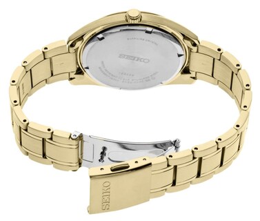 Foto 2 | Foto 2 | Reloj Seiko Sur314 Essentials Para Hombre Con Esfera Blanca En Tono Dorado - Venta Internacional.