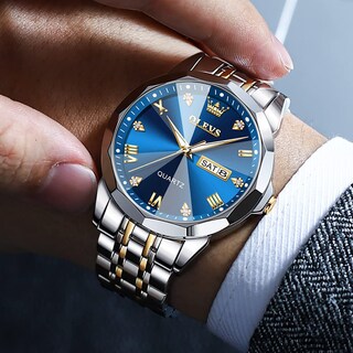 Foto 3 | Foto 3 | Reloj Olevs Diamond Business Dress Analog Quartz Para Hombre - Venta Internacional.