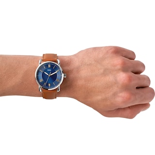 Foto 5 | Foto 5 | Reloj Fossil Copeland Fs5661 Quartz Para Hombre, Correa De Piel - Venta Internacional.