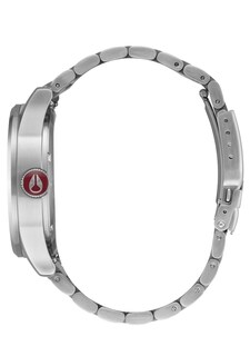 Foto 3 | Foto 3 | Reloj Nixon Sentry Ss A356 Silver/cranberry Para Hombre - Venta Internacional.