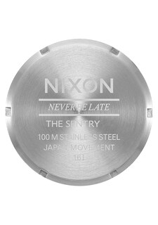 Foto 5 | Foto 5 | Reloj Nixon Sentry Ss A356 Silver/cranberry Para Hombre - Venta Internacional.
