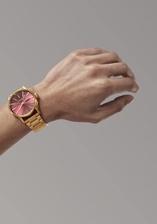 Foto 6 | Foto 6 | Reloj Nixon Sentry Ss A356 Oxblood Sunray/gold Para Hombre - Venta Internacional.