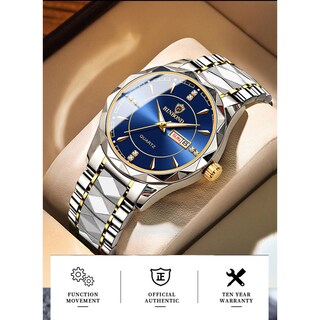 Foto 4 | Foto 4 | Reloj De Cuarzo Con Calendario De Acero De Tungsteno Impermeable Para Hombre - Venta Internacional.