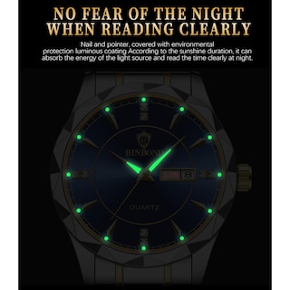 Foto 7 | Foto 7 | Reloj Calendario De Acero De Tungsteno Impermeable Para Hombre - Venta Internacional.
