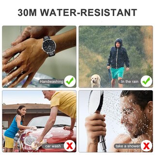 Foto 7 | Foto 7 | Reloj Cheetah Minimalist Waterproof Quartz Para Hombre Negro - Venta Internacional.