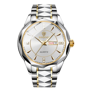 Foto 1 | Foto 1 | Reloj De Cuarzo Con Calendario De Acero De Tungsteno Impermeable Para Hombre - Venta Internacional.