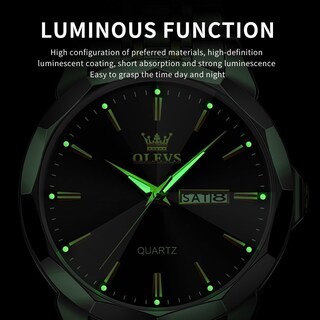 Foto 6 | Foto 6 | Reloj Olevs Vestido De Negocios Simple Plateado Para Hombre A Prueba De Agua - Venta Internacional.