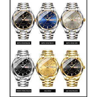 Foto 6 | Foto 6 | Reloj De Cuarzo Con Calendario De Acero De Tungsteno Impermeable Para Hombre - Venta Internacional.