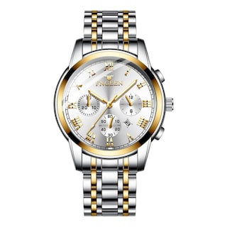 Foto 1 | Foto 1 | Reloj De Cuarzo Con Calendario Impermeable De Acero De Tungsteno Para Hombre - Venta Internacional.