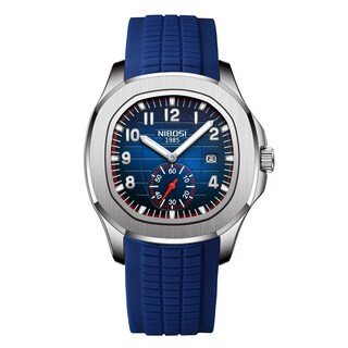 Foto 2 | Foto 2 | Reloj Analógico Nibosi De Cuarzo Para Hombre, Resistente Al Agua, Con Calendario - Venta Internacional.