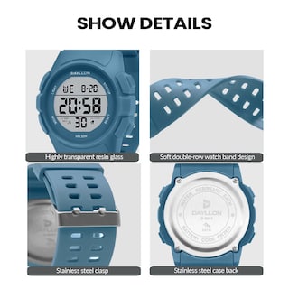 Foto 4 | Foto 4 | Reloj Dayllon Digital Sports A Prueba De Agua Para Hombre, Color Azul - Venta Internacional.