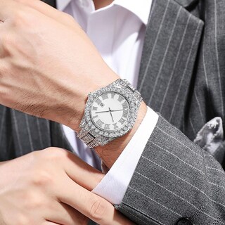 Foto 3 | Foto 3 | Reloj Senrud Para Hombre, Moderno, Con Cristales De Imitación, Cuarzo, Plata - Venta Internacional.