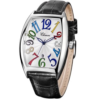 Foto 1 | Foto 1 | Reloj Tiong Con Correa Cuadrada De Cuero Negro, Diseño Luminoso, Para Hombre - Venta Internacional.