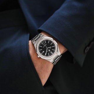 Foto 6 | Foto 6 | Reloj Sapphero Siver De Acero Inoxidable 30 M Resistente Al Agua Para Hombre - Venta Internacional.