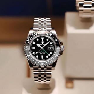 Foto 5 | Foto 5 | Reloj Automático De Acero Inoxidable De Benyar Pagani Design Gmt Para Hombre - Venta Internacional.