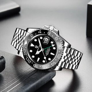 Foto 6 | Foto 6 | Reloj Automático De Acero Inoxidable De Benyar Pagani Design Gmt Para Hombre - Venta Internacional.